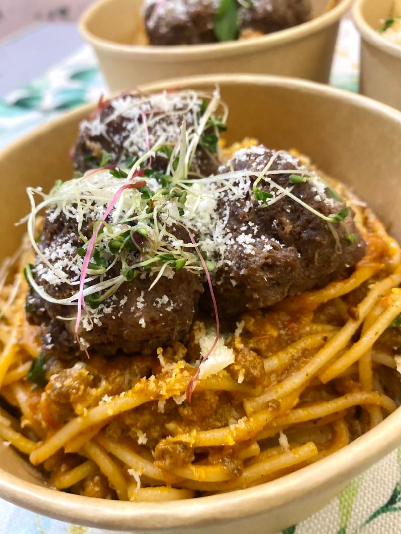 Spaghetti with Meatballs